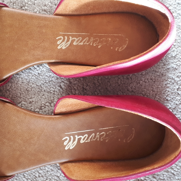 L'intervalle pink flats with gold beading - Picture 3 of 6